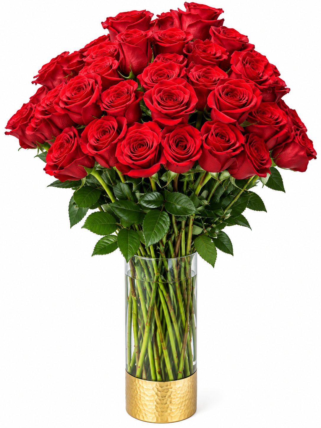 50 Long-Stem Red Roses