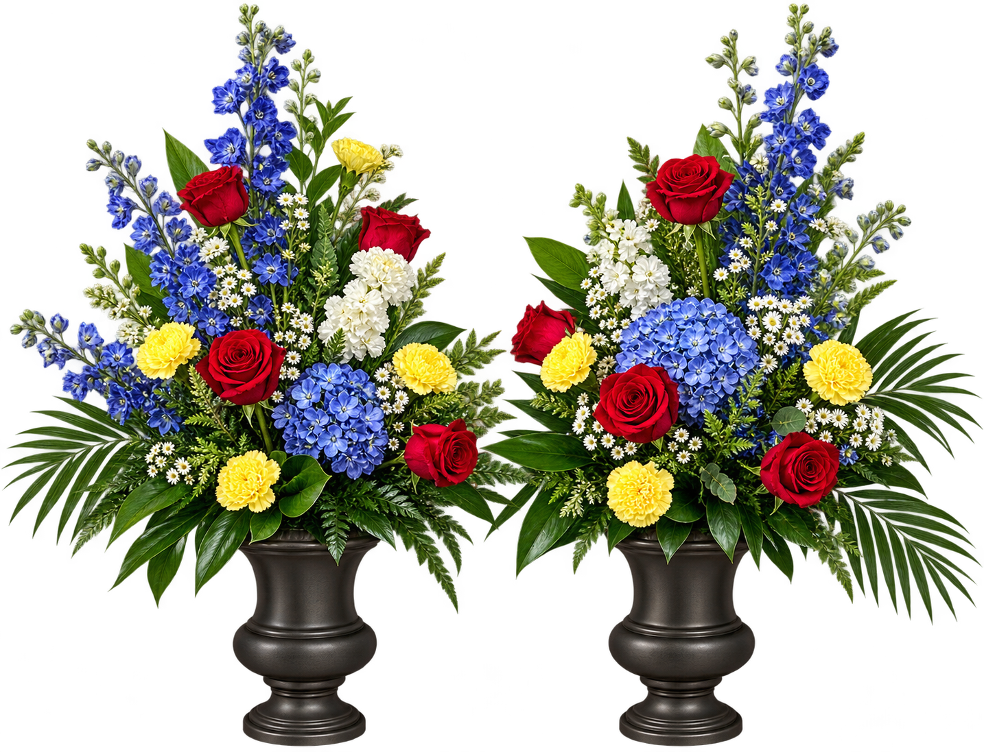 Patriotic Tribute Urns