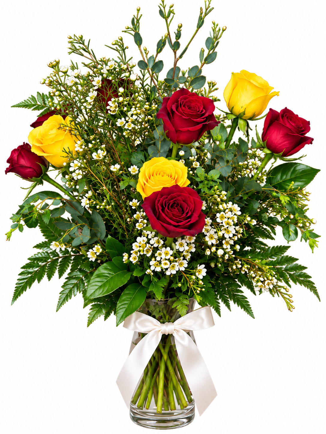 Ribbon Rose Bouquet