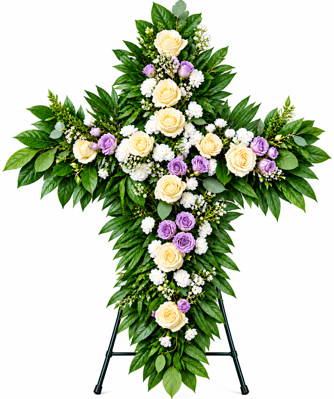 Lavender & Cream Cross Spray