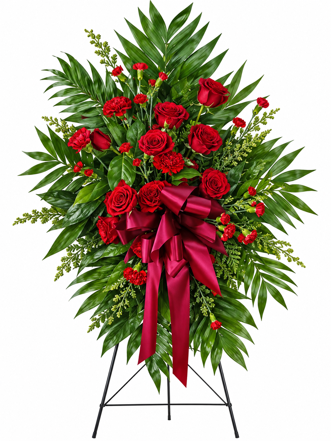 Red Rose Standing Spray
