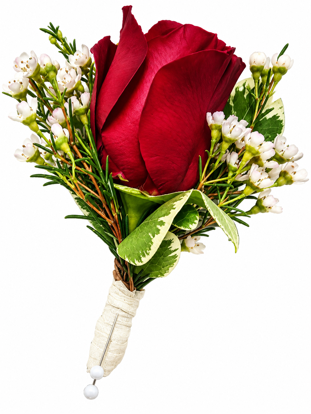Boutonniere pin floral inspiration